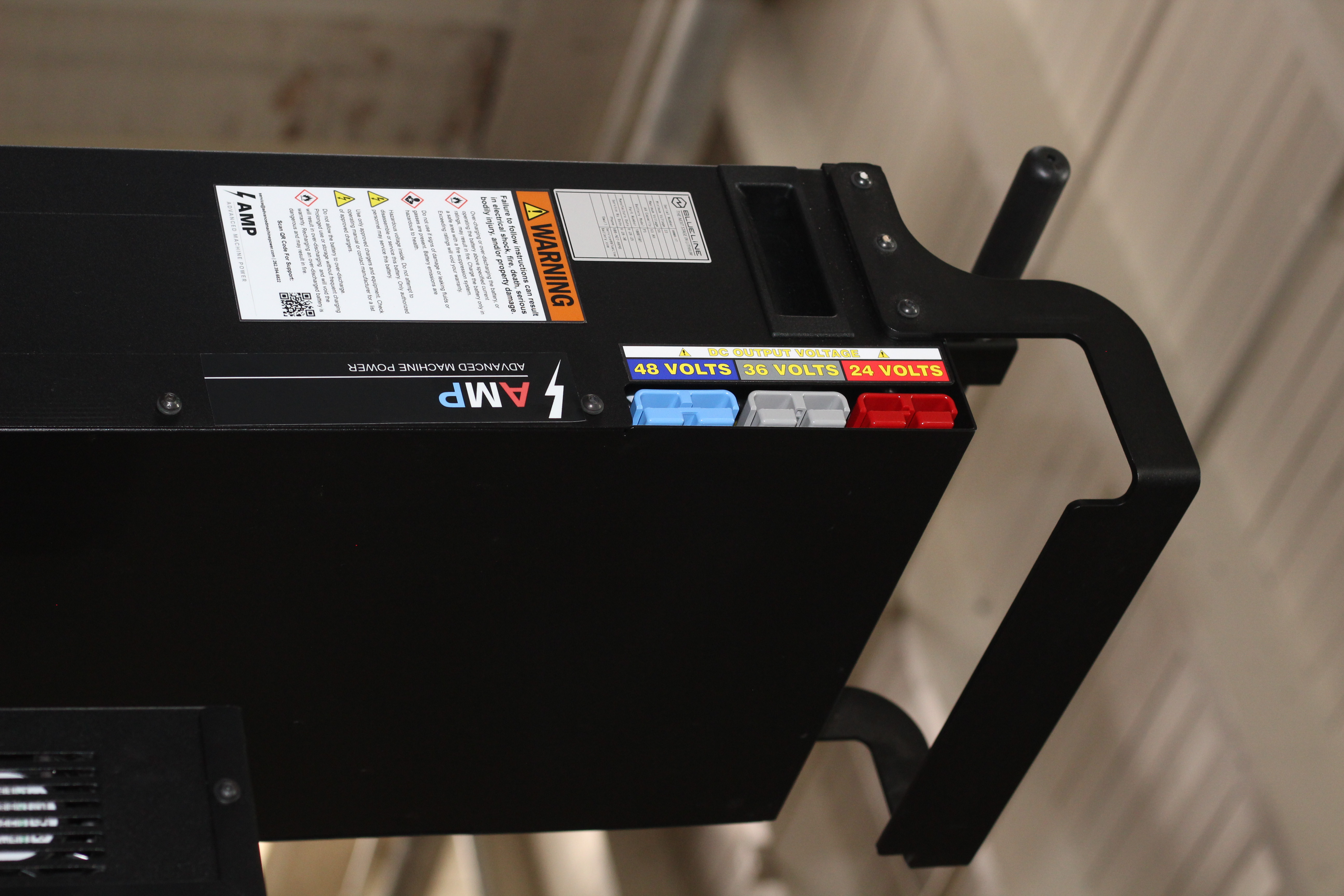 Close-up view of the P3 Portable Power Pack